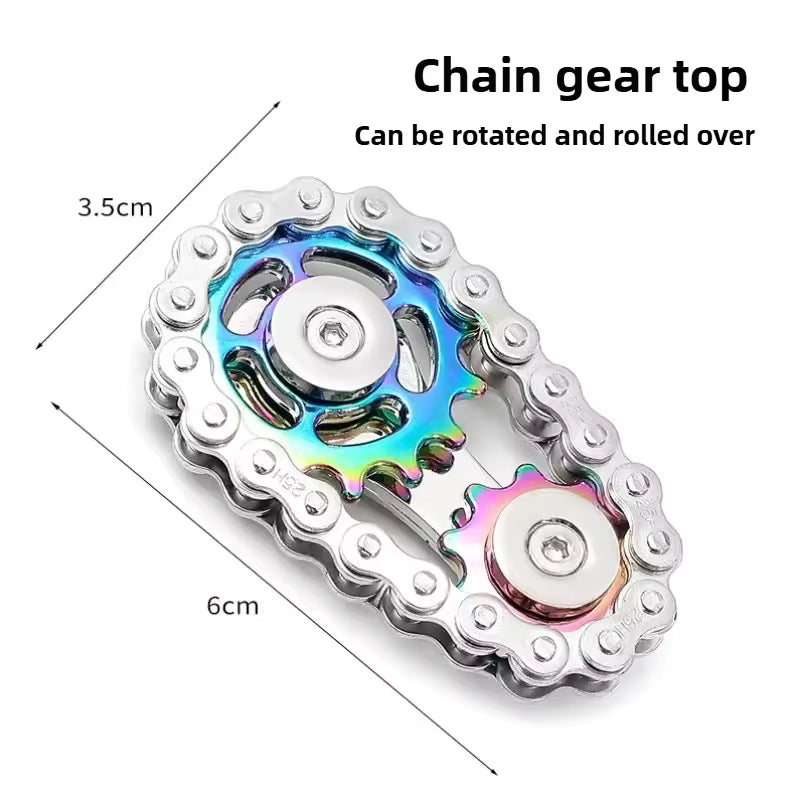 Metalowy Fidget Spinner