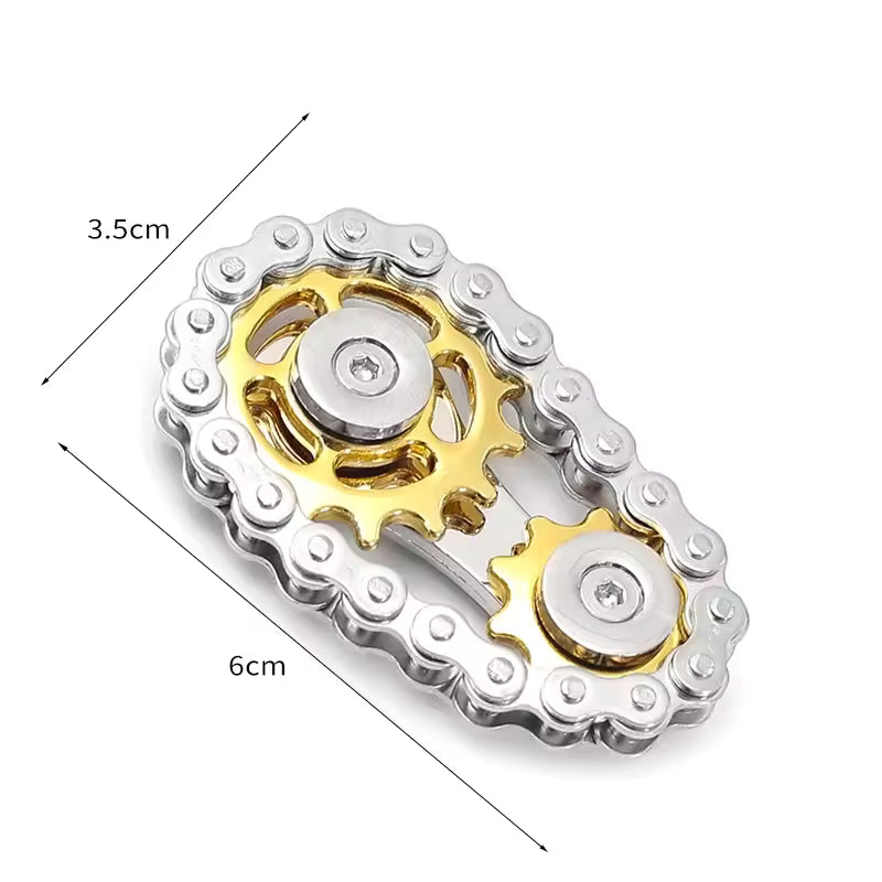 Metalowy Fidget Spinner