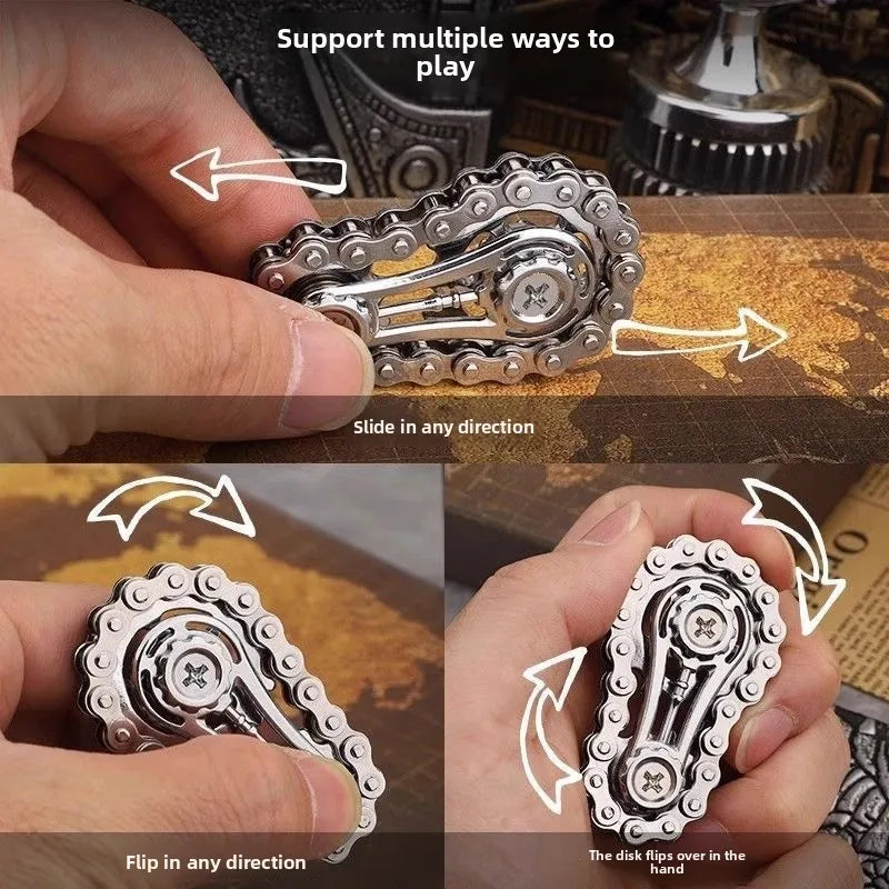 Metalowy Fidget Spinner