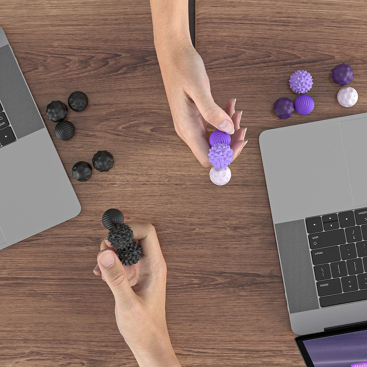 Magnetyczne Kulki Fidget Toy 2-Pack